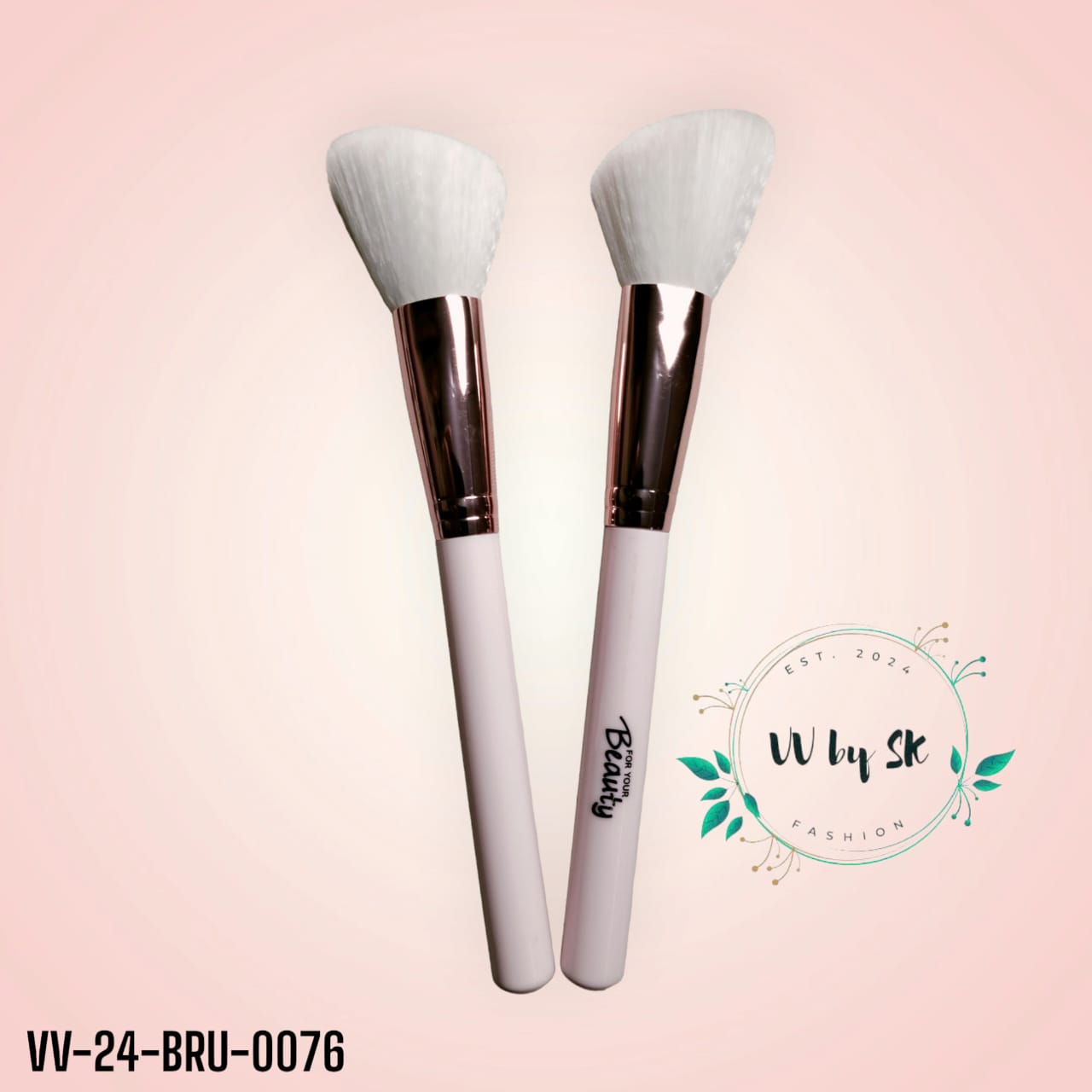 For You Beauty Angled Powder Brush | VV-24-BRU-0076
