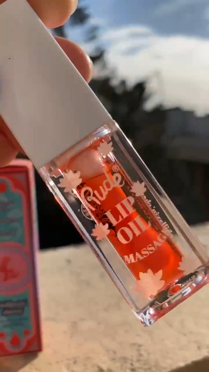 Rude Lip Oil Chilaxin Cherry