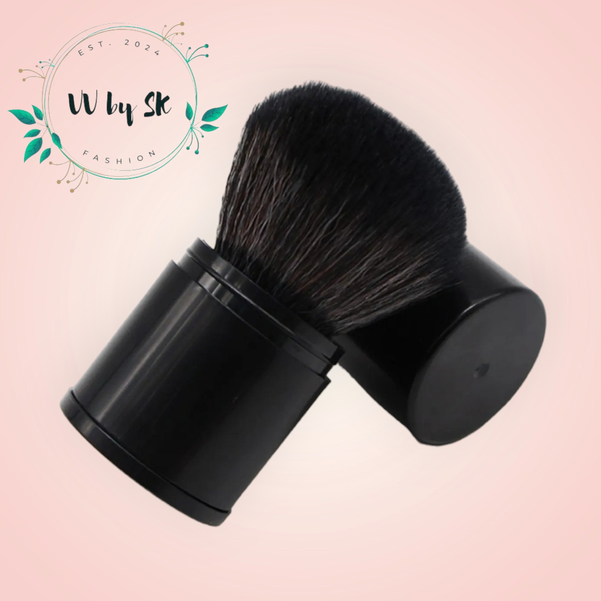 MintBear Professional Kabuki Retractable Blush Brush Telescopic Powder Brush | VV-24-BRU-0066