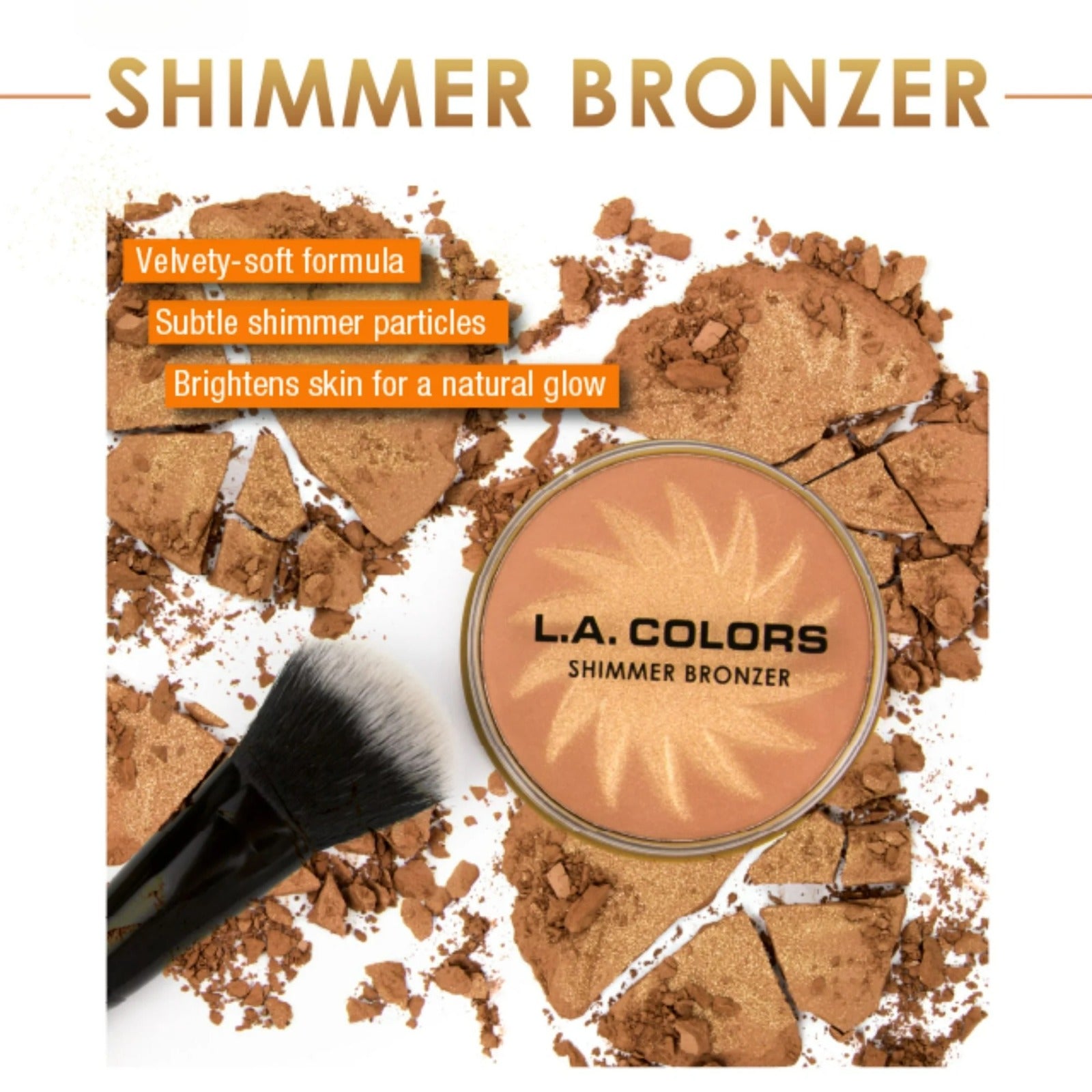 L.A. Colors SHIMMER BRONZER | VV-24-BRO-0005