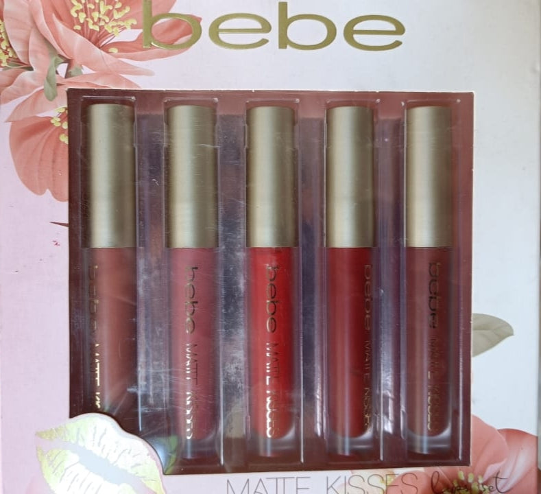 Bebe Matte Kisses 05 Lipstick Set